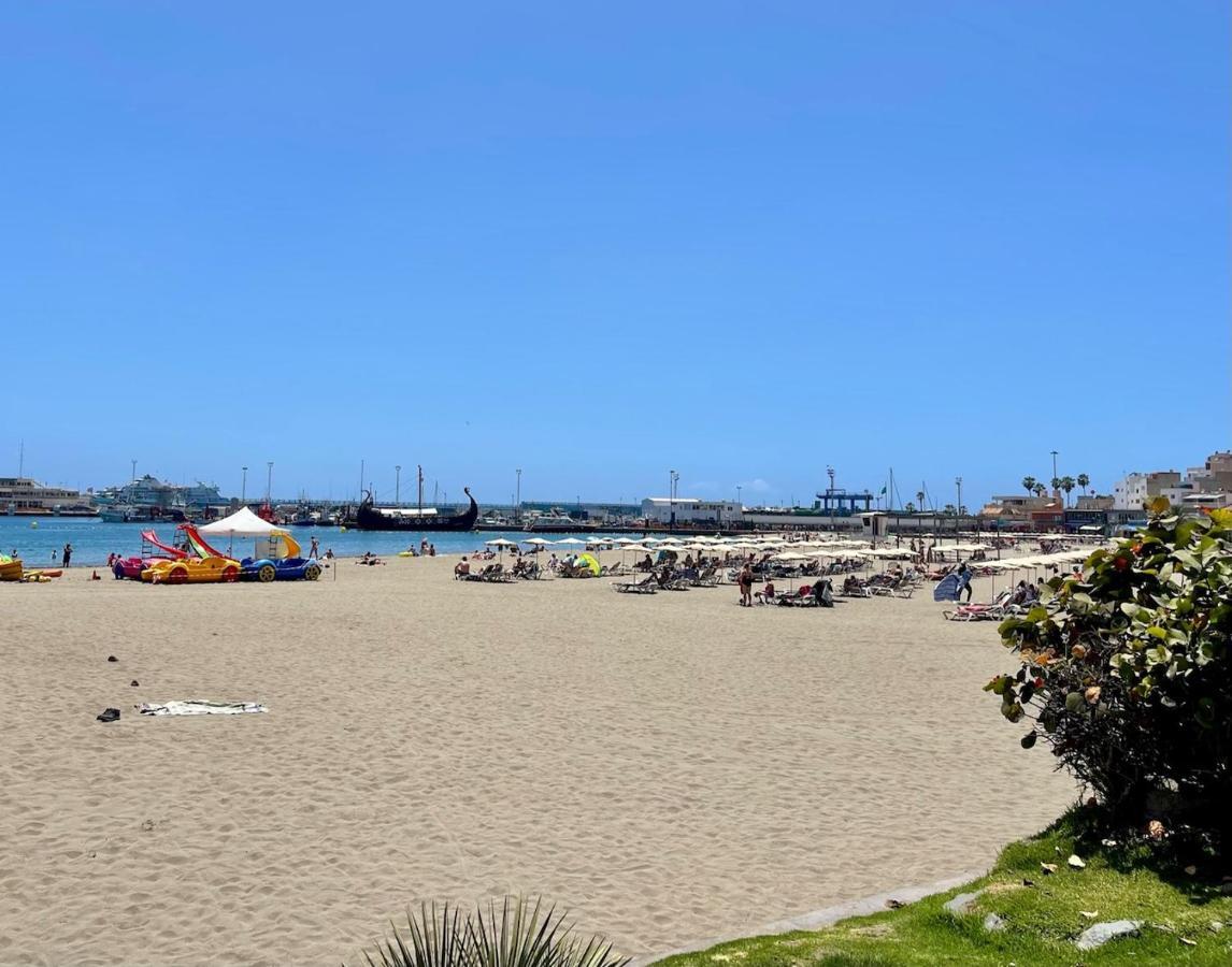 Beachfront Apartment With Ocean Views Los Cristianos  Exterior foto